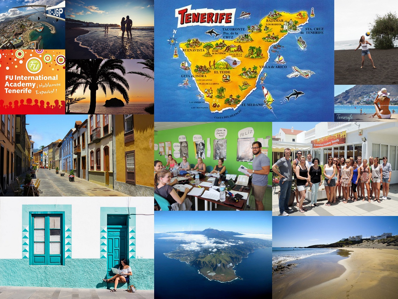 Azares Spanish language courses in FUIA Tenerife