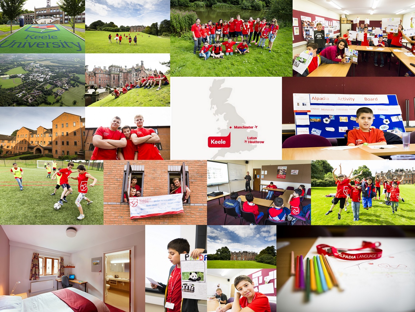Azares English Summer Language courses in Alpadia Keele, England