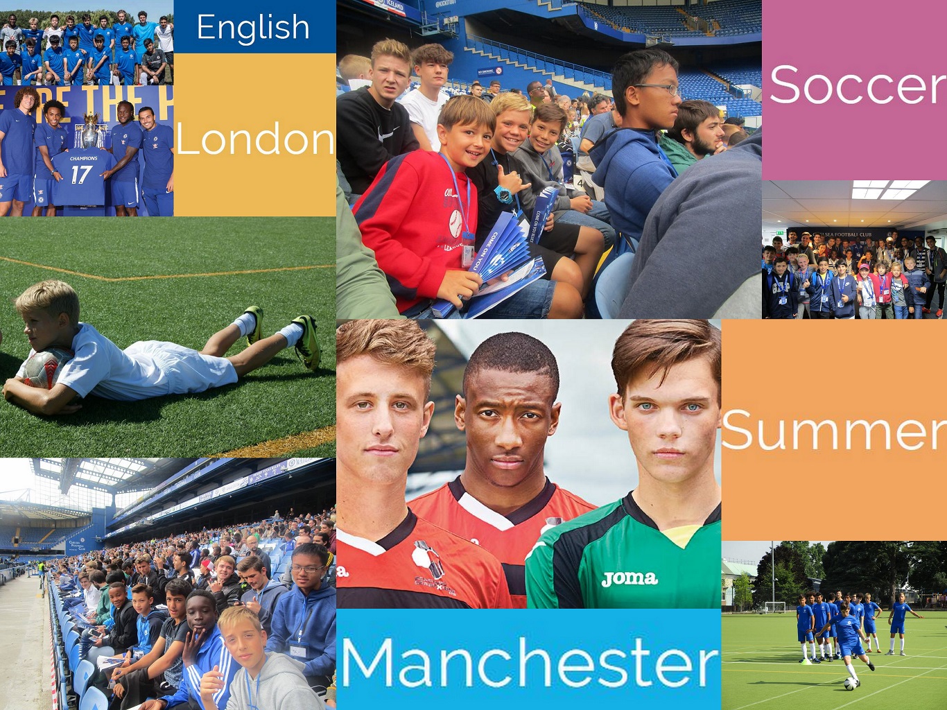 Azares Английски език & Футбол в Лондон (Chelsea Foundation Soccer camp) + Английски език & Танци в Pineapple Dance Studios London