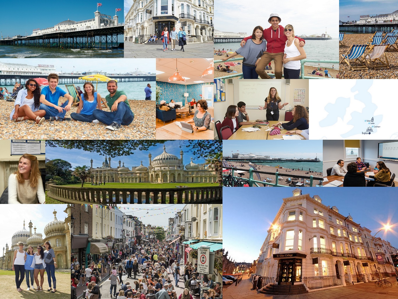 Azares English Summer Language courses in St Giles Brighton, England