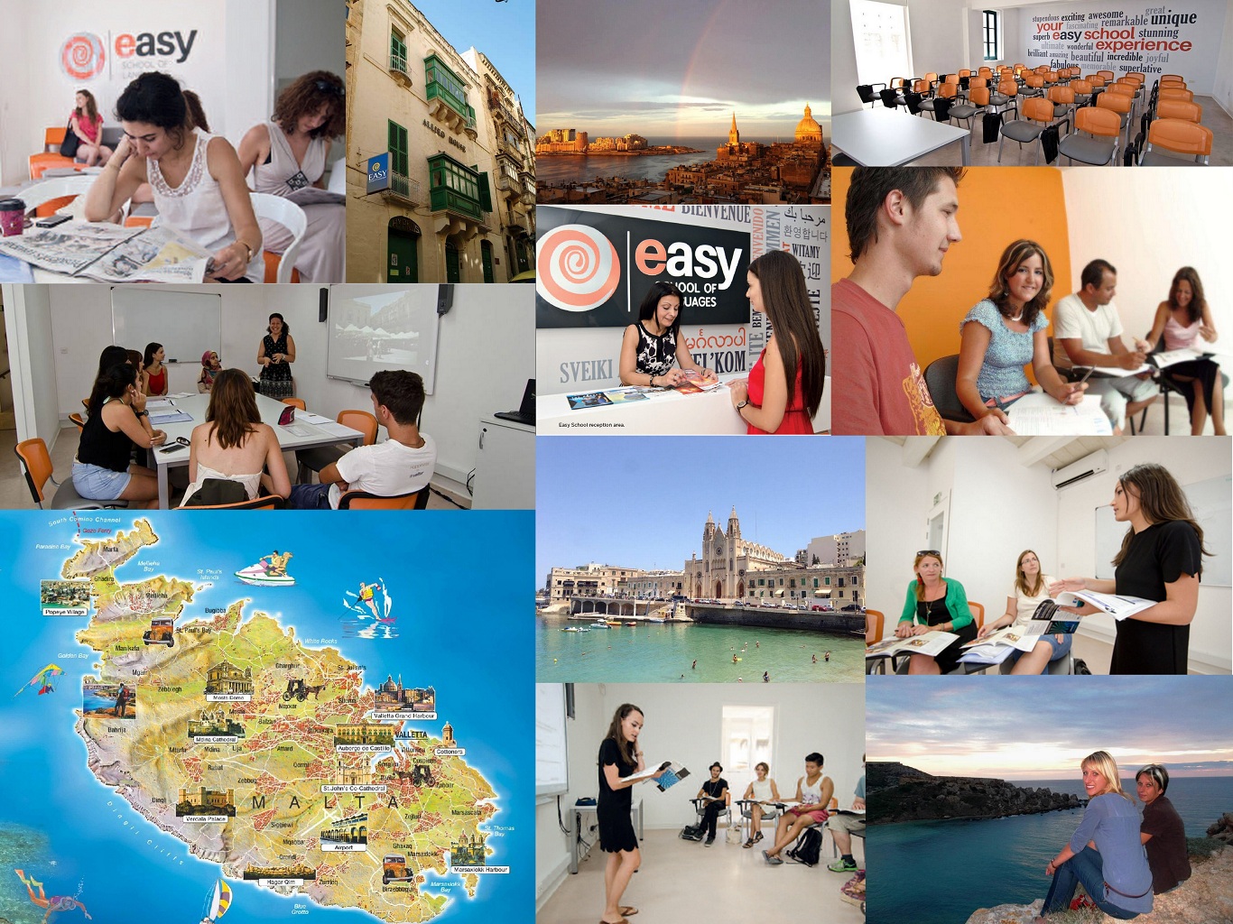 Azares English language courses in Malta Easy